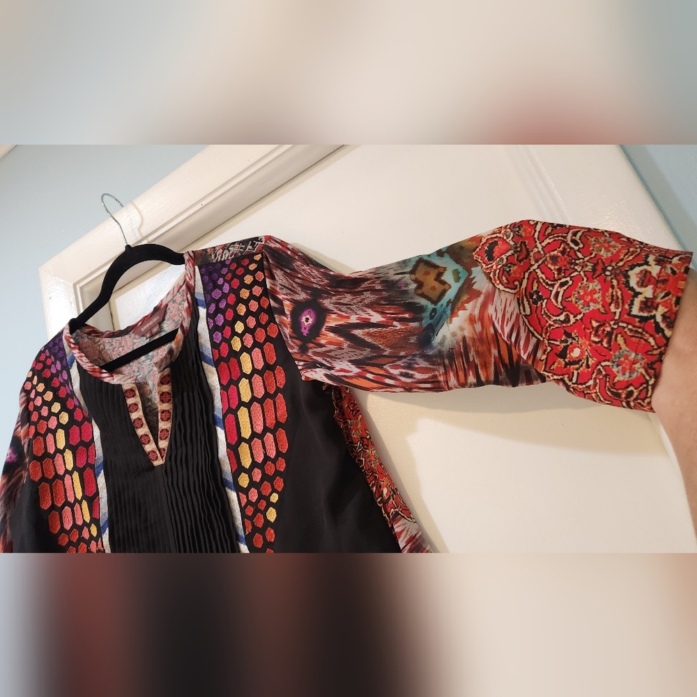 Women's Anthropologie Long Sleeve Shirt, Size M - Picture 11 of 16